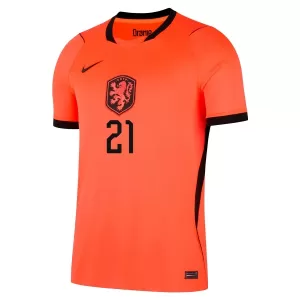 Maglia Paesi Bassi Frenkie de Jong 21 Gara Home Mondiali 2026