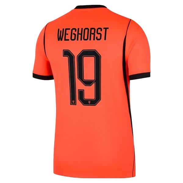 Maglia Paesi Bassi Weghorst 19 Gara Home Mondiali 2026