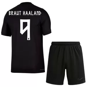 Maglia Norvegia Erling Haaland 9 Bambino Gara Away Mondiali 2026