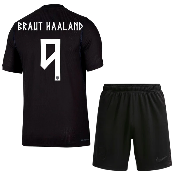 Maglia Norvegia Erling Haaland 9 Bambino Gara Away Mondiali 2026