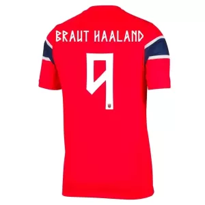 Maglia Norvegia Erling Haaland 9 Gara Home Mondiali 2026