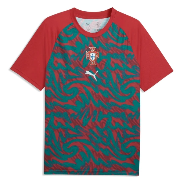 Maglia Portogallo Pre-Match Mondiali 2026 Rosso Maglia Portogallo Pre-Match Mondiali 2026 Rosso