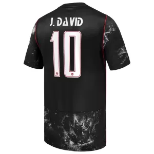 Maglia Canada J. David 10 Gara Away Mondiali 2026