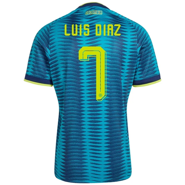 Maglia Colombia Luis Díaz 7 Gara Away Mondiali 2026