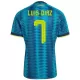 Maglia Colombia Luis Díaz 7 Gara Away Mondiali 2026