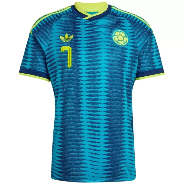 Maglia Colombia Luis Díaz 7 Gara Away Mondiali 2026