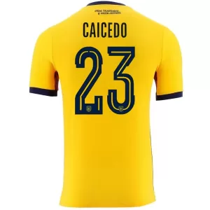Maglia Ecuador Moisés Caicedo 23 Gara Home Mondiali 2026