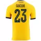 Maglia Ecuador Moisés Caicedo 23 Gara Home Mondiali 2026 Maglia Ecuador Moisés Caicedo 23 Gara Home Mondiali 2026