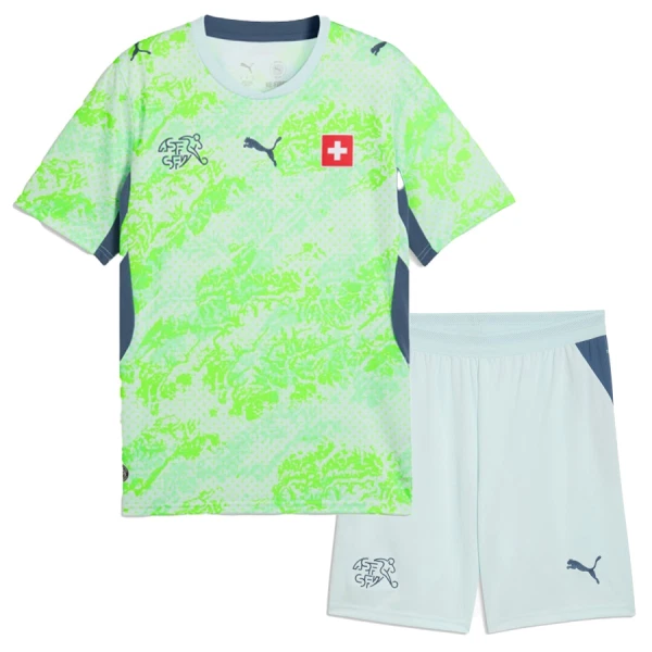 Maglia Svizzera Bambino Gara Away Mondiali 2026