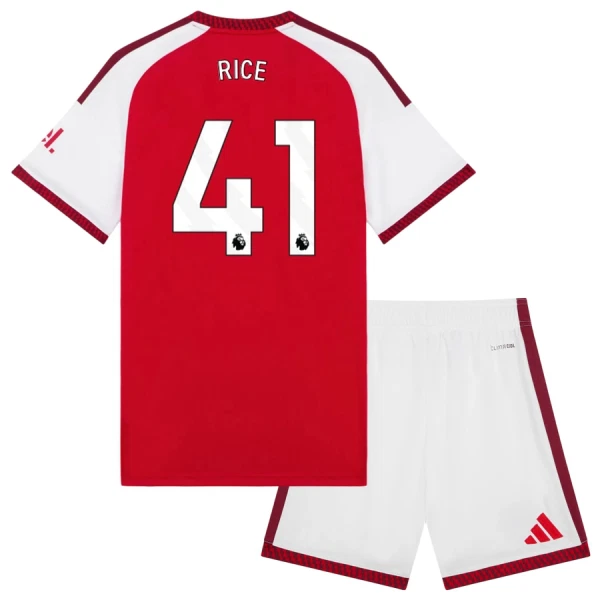 Maglia Arsenal Declan Rice 41 Bambino Gara Home 2026/27