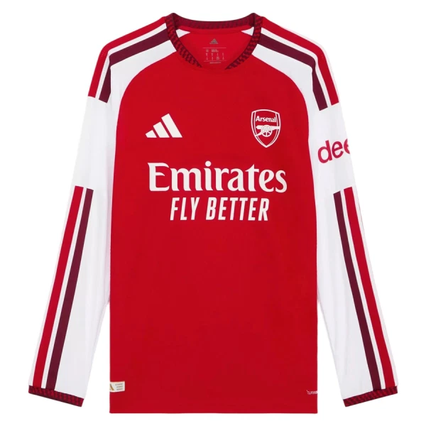 Maglia Arsenal Gara Home 2026/27 Maniche Lunghe Maglia Arsenal Gara Home 2026/27 Maniche Lunghe