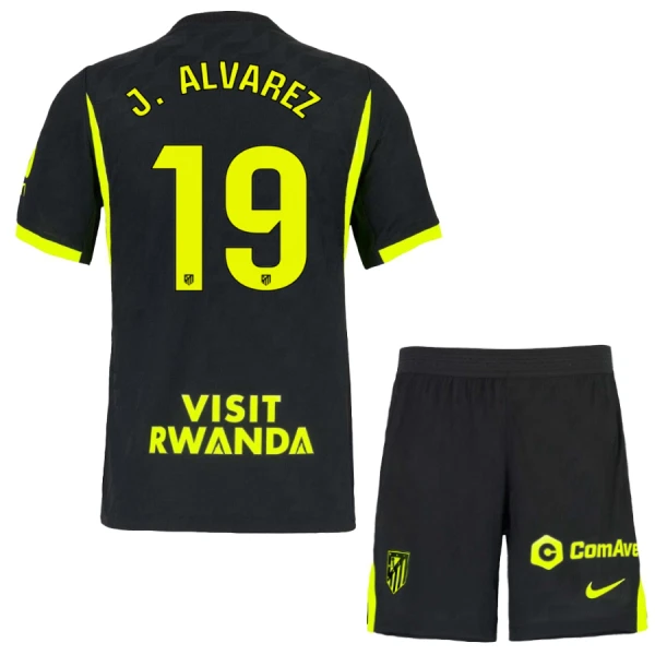 Maglia Atlético Madrid Julián Álvarez 19 Bambino Gara Away 2026/27 Maglia Atlético Madrid Julián Álvarez 19 Bambino Gara Away 2026/27