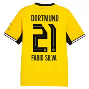 Maglia Borussia Dortmund Fabio Silva 21 Gara Home 2026/27