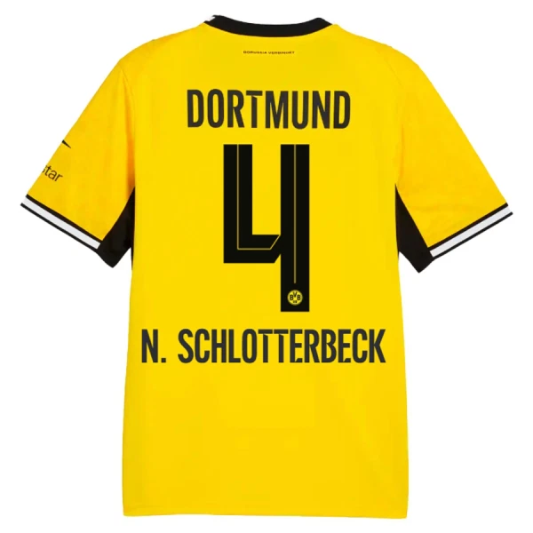 Maglia Borussia Dortmund Nico Schlotterbeck 4 Gara Home 2026/27 Maglia Borussia Dortmund Nico Schlotterbeck 4 Gara Home 2026/27