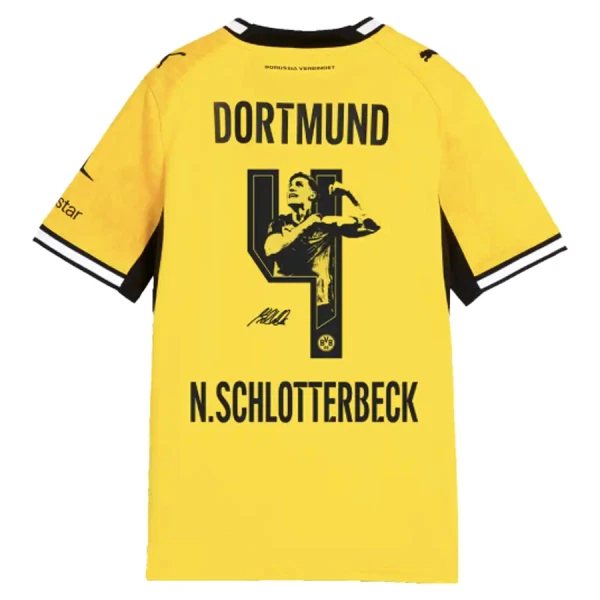 Maglia Borussia Dortmund Nico Schlotterbeck 4 Gara Home 2026/27 (Speciell)