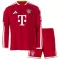 Maglia FC Bayern Monaco Bambino Gara Home 2026/27 Maniche Lunghe