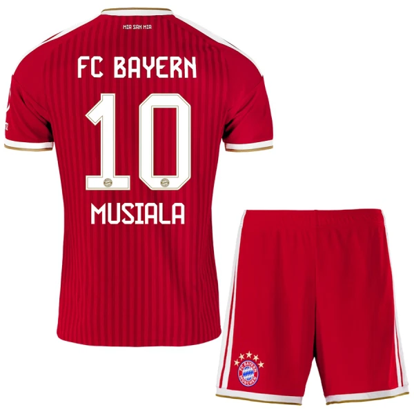 Maglia FC Bayern Monaco Jamal Musiala 10 Bambino Gara Home 2026/27 Maglia FC Bayern Monaco Jamal Musiala 10 Bambino Gara Home 2026/27