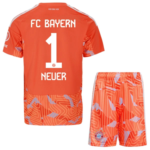 Maglia Portiere FC Bayern Monaco Manuel Neuer 1 Bambino Gara Away 2026/27