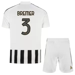 Maglia Juventus Bremer 3 Bambino Gara Home 2026/27