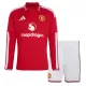 Maglia Manchester United Bambino Gara Home 2026/27 Maniche Lunghe Maglia Manchester United Bambino Gara Home 2026/27 Maniche Lunghe