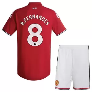 Maglia Manchester United Bruno Fernandes 8 Bambino Gara Home 2026/27