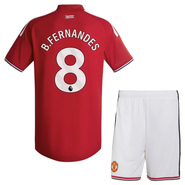Maglia Manchester United Bruno Fernandes 8 Bambino Gara Home 2026/27 Maglia Manchester United Bruno Fernandes 8 Bambino Gara Home 2026/27