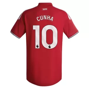 Maglia Manchester United Cunha 10 Gara Home 2026/27