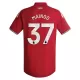 Maglia Manchester United Kobbie Mainoo 37 Gara Home 2026/27 Maglia Manchester United Kobbie Mainoo 37 Gara Home 2026/27