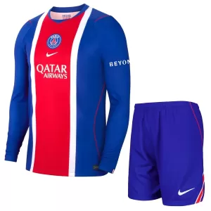 Maglia Paris Saint-Germain Bambino Gara Home 2026/27 Maniche Lunghe