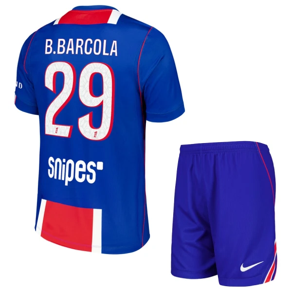 Maglia Paris Saint-Germain Bradley Barcola 29 Bambino Gara Home 2026/27
