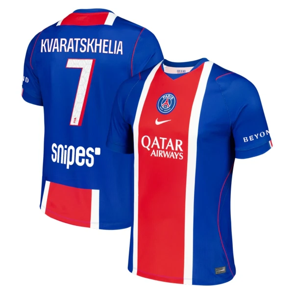 Maglia Paris Saint-Germain Kvaratskhelia 7 Gara Home 2026/27 Maglia Paris Saint-Germain Kvaratskhelia 7 Gara Home 2026/27