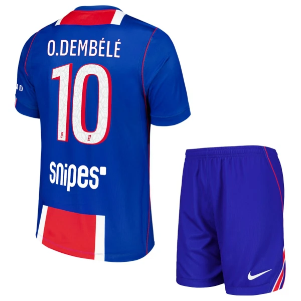 Maglia Paris Saint-Germain Ousmane Dembélé 10 Bambino Gara Home 2026/27 Maglia Paris Saint-Germain Ousmane Dembélé 10 Bambino Gara Home 2026/27