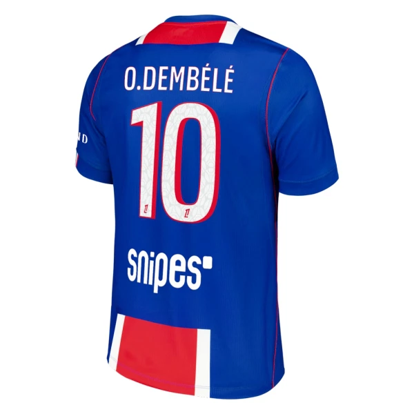 Maglia Paris Saint-Germain Ousmane Dembélé 10 Bambino Gara Home 2026/27