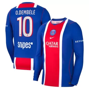 Maglia Paris Saint-Germain Ousmane Dembélé 10 Gara Home 2026/27 Maniche Lunghe