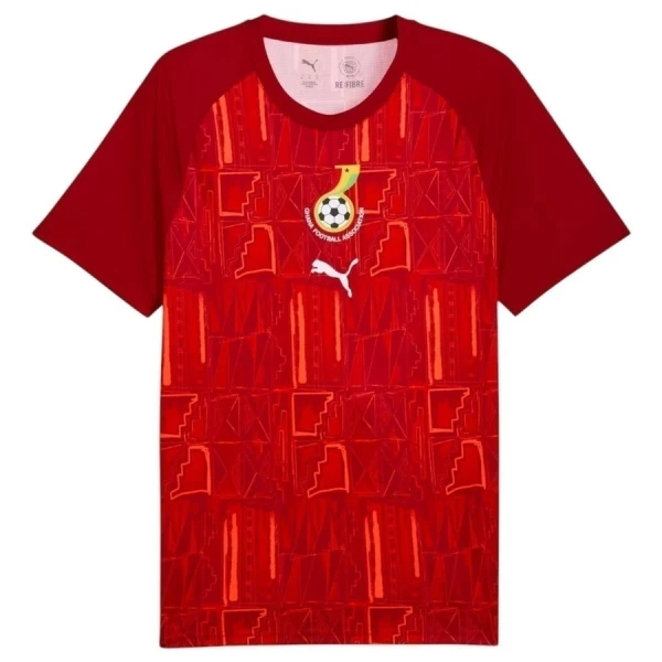 Maglia Ghana Pre-Match Mondiali 2026 Maglia Ghana Pre-Match Mondiali 2026