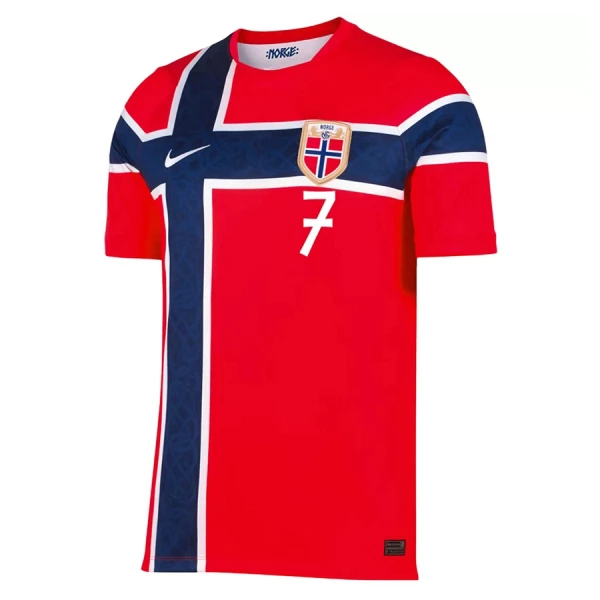 Maglia Norvegia Sorloth 7 Gara Home Mondiali 2026