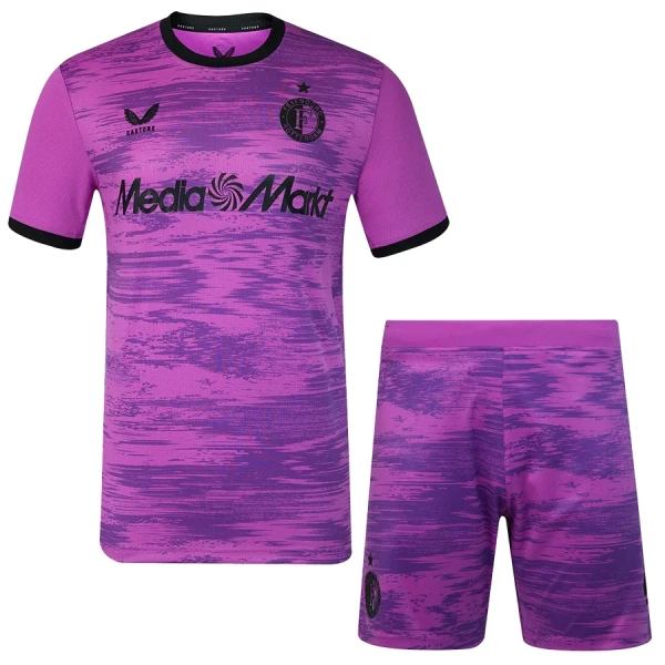 Maglia Portiere Feyenoord Rotterdam Bambino 2026/27 Viola