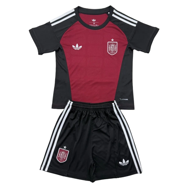 Maglia Portiere Spagna Bambino Mondiali 2026 Rosso Maglia Portiere Spagna Bambino Mondiali 2026 Rosso