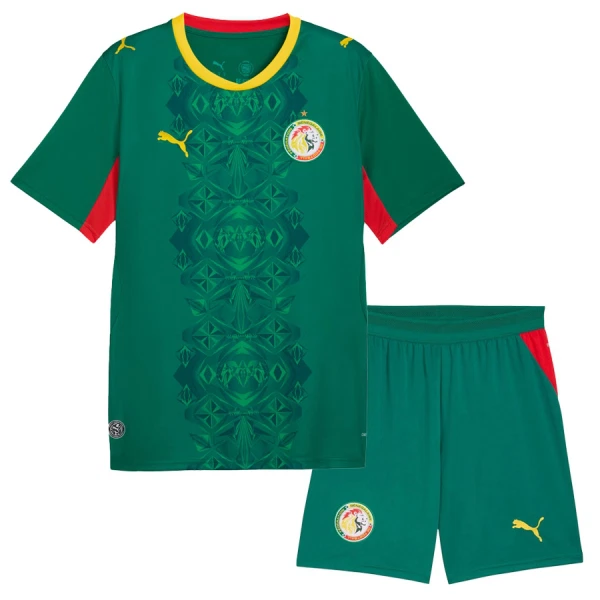 Maglia Senegal Bambino Gara Away Mondiali 2026 Maglia Senegal Bambino Gara Away Mondiali 2026