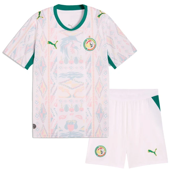 Maglia Senegal Bambino Gara Home Mondiali 2026 Maglia Senegal Bambino Gara Home Mondiali 2026