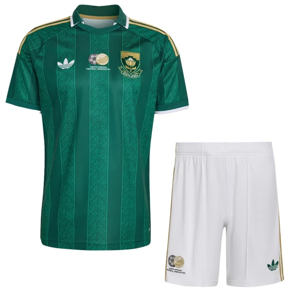 Maglia Sudafrica Bambino Gara Away Mondiali 2026 Maglia Sudafrica Bambino Gara Away Mondiali 2026