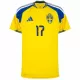 Maglia Svezia Gyokeres 17 Gara Home Mondiali 2026