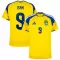Maglia Svezia Isak 9 Gara Home Mondiali 2026