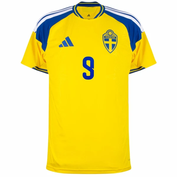 Maglia Svezia Isak 9 Gara Home Mondiali 2026