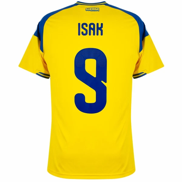 Maglia Svezia Isak 9 Gara Home Mondiali 2026