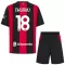 Maglia AC Milan Christopher Nkunku 18 Bambino Gara Home 2026/27
