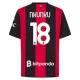 Maglia AC Milan Christopher Nkunku 18 Gara Home 2026/27 Maglia AC Milan Christopher Nkunku 18 Gara Home 2026/27