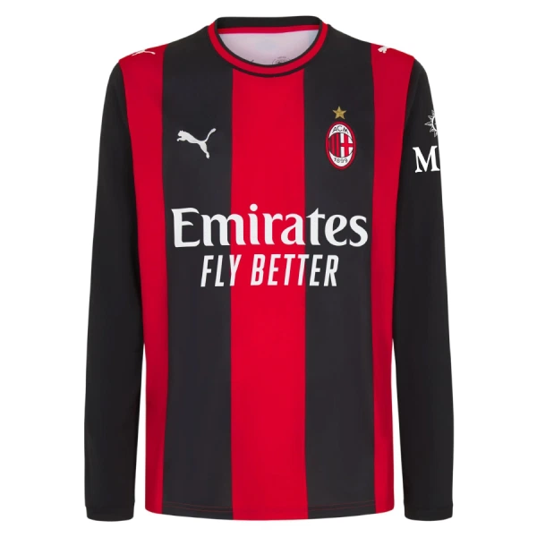 Maglia AC Milan Gara Home 2026/27 Maniche Lunghe Maglia AC Milan Gara Home 2026/27 Maniche Lunghe