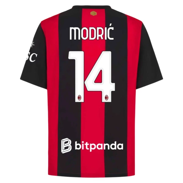 Maglia AC Milan Luka Modrić 14 Gara Home 2026/27 Maglia AC Milan Luka Modrić 14 Gara Home 2026/27