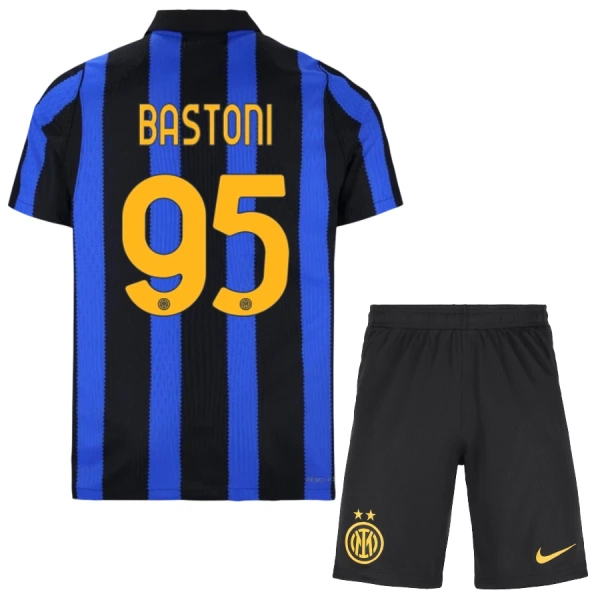 Maglia Internazionale Bastoni 95 Bambino Gara Home 2026/27 Maglia Internazionale Bastoni 95 Bambino Gara Home 2026/27